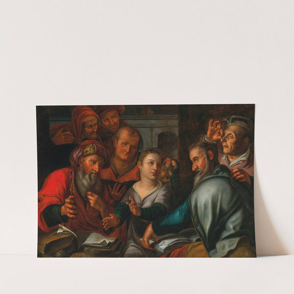 Christ among the Doctors by Pieter Wtewael