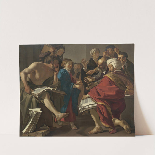 Christ Among The Doctors by Dirck Van Baburen