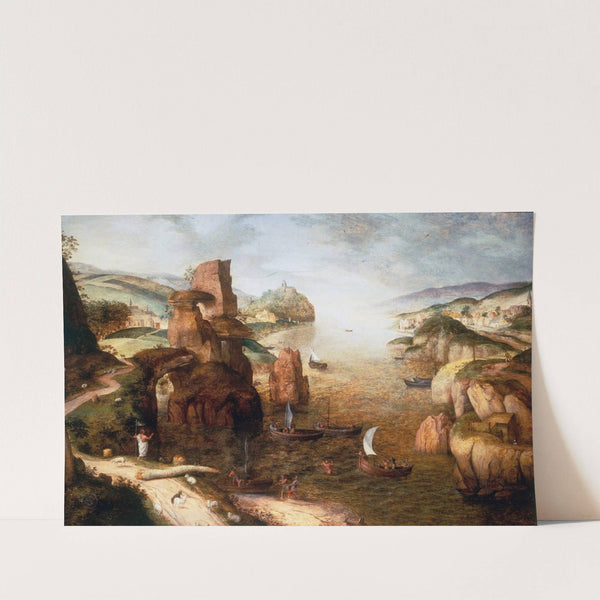 Christ and Apostles at the Sea of Galilee (1553) by Pieter Bruegel The Elder