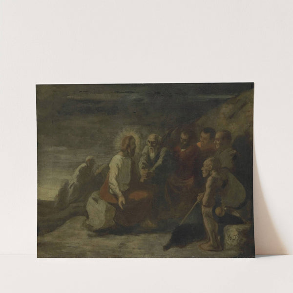 Christ and his Disciples (1830 - 1879) by Honoré Daumier