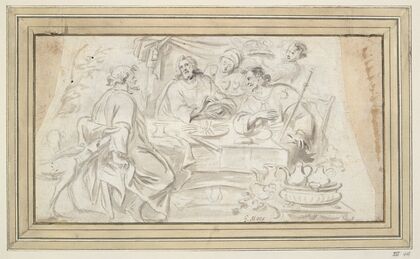 Christ and His Disciples at Emmaus