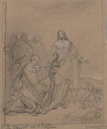 Christ and Saint Peter
