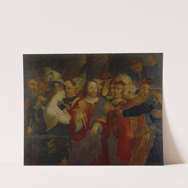 Christ And The Adulteress by Lorenzo Lotto