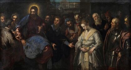 Christ and the Adulteress (1574 - 1635)