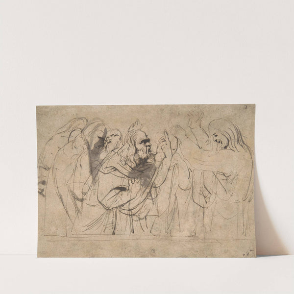Christ and the Pharisees (early 17th century) by Anthony van Dyck