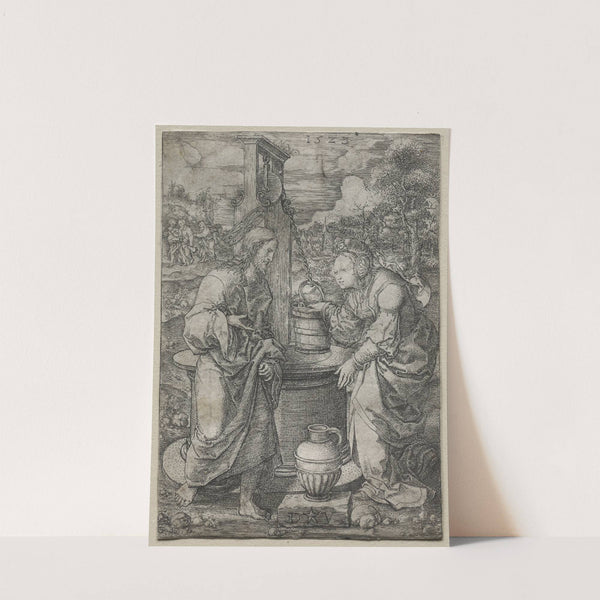 Christ and the Woman of Samaria (1523) by Dirk Vellert