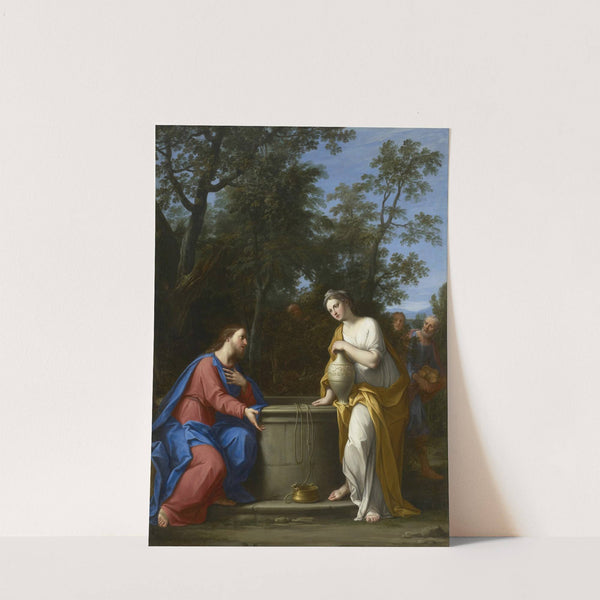 Christ and the Woman of Samaria by Marcantonio Franceschini