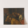 Christ And The Woman Taken In Adultery by Mattia Preti