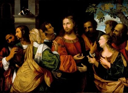 Christ and the Women of Canaan — size preview