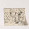 Christ appearing to the Apostles by Rembrandt van Rijn