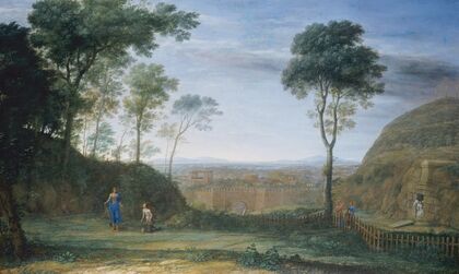 Christ Appears in front of Mary Magdalene (Noli me tangere)