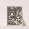 Christ as a guest of Simon the Pharisee (1576) by Diana Scultori