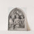 Christ as the Man of Sorrows between the Virgin and St. John (1470–75) by Martin Schongauer