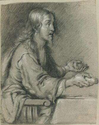 Christ at Emmaus Presenting the Bread