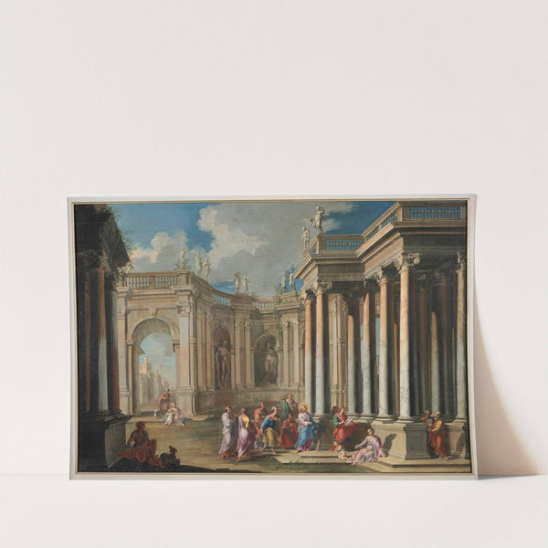 Christ at the Temple by Giovanni Ghisolfi