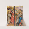 Christ before Pilate, Carrying of the Cross (ca. 1420) by Master Of The Middle Rhine