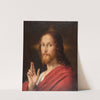 Christ blessing (self-portrait) by Ernst Deger
