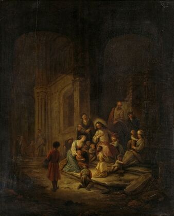 Christ Blessing the little Children