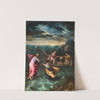 Christ calming the storm on the Sea of Galilee by Circle of Gerolamo Muziano