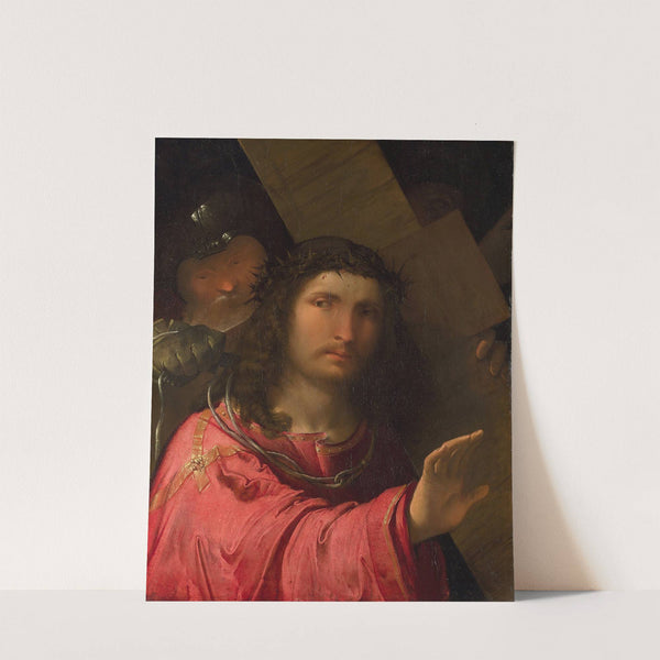 Christ carrying the Cross by Altobello Melone