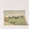 Christ Church from the Meadows by George Hollis