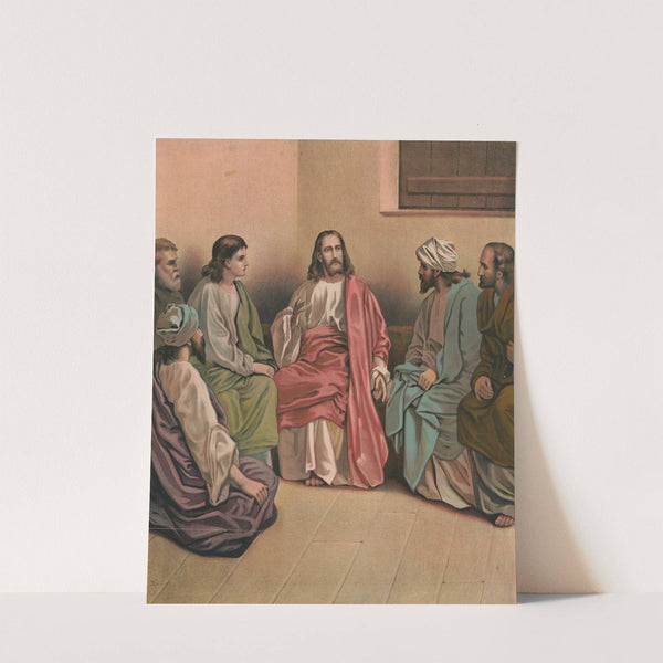 Christ comforting his disciples by Harris, Jones &amp; Co