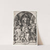 Christ Crowned with Thorns (1470–82) by Martin Schongauer