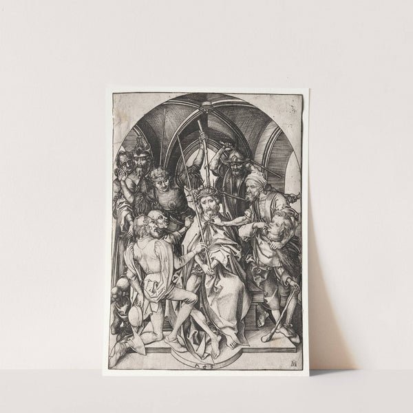 Christ Crowned with Thorns (1470–82) by Martin Schongauer