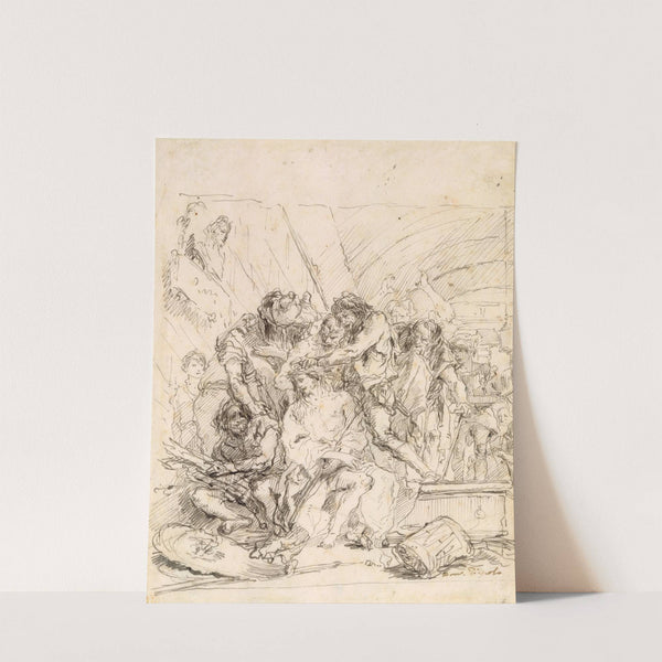 Christ Crowned with Thorns (ca. 1748–72) by Giovanni Domenico Tiepolo