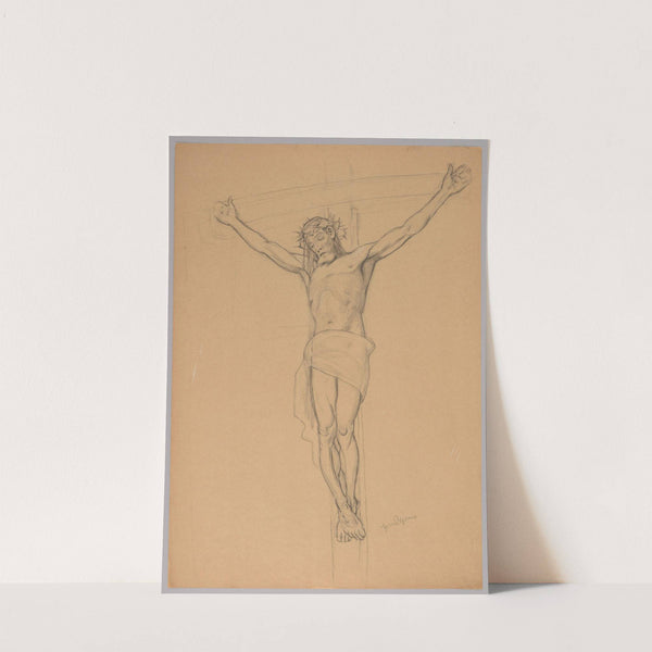 Christ Crucified (1910) by Hans Thoma
