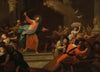 Christ driving the money changers from the Temple