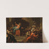 Christ driving the money changers from the Temple by Johann Josef Karl Henrici