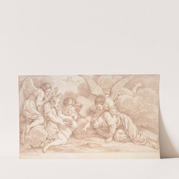 Christ Falling under the Cross (1782) by Charles Nicolas Cochin II