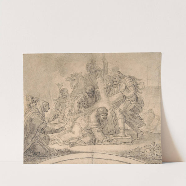 Christ Falls under the Cross by Girolamo Starace
