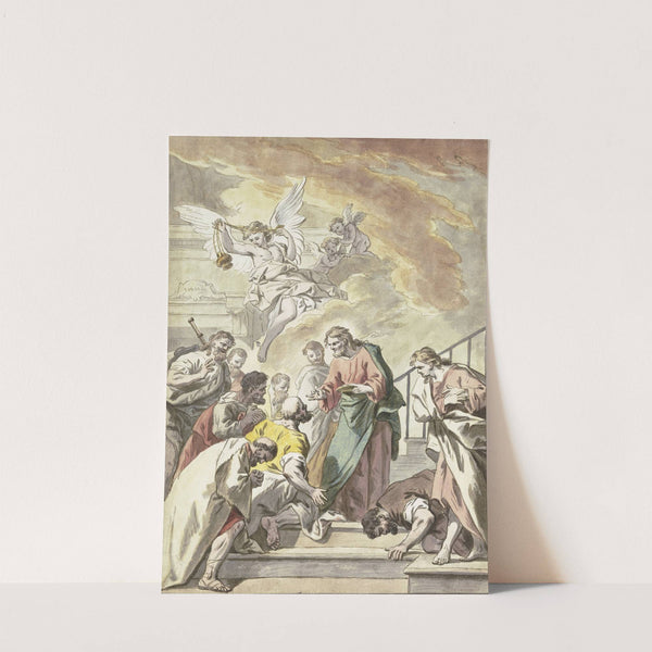 Christ gives the Lord&#039;s Supper by Jean Jouvenet