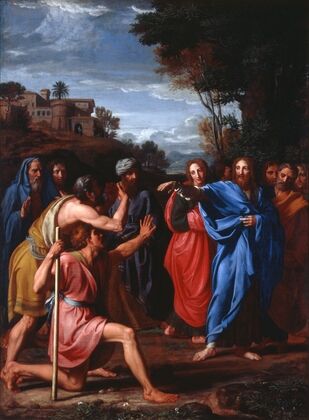 Christ Healing the Blind — size preview