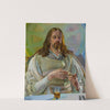 Christ in Emmaus – central section of the triptych (1909) by Jacek Malczewski