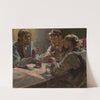 Christ in Emmaus (1897) by Jacek Malczewski