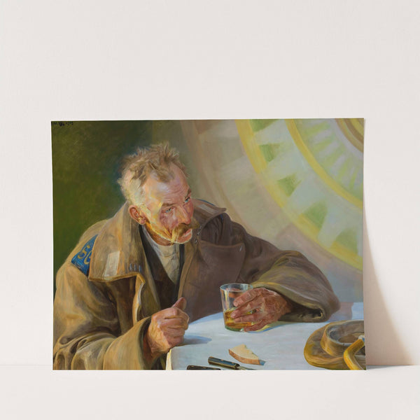 Christ in Emmaus – triptych by Jacek Malczewski