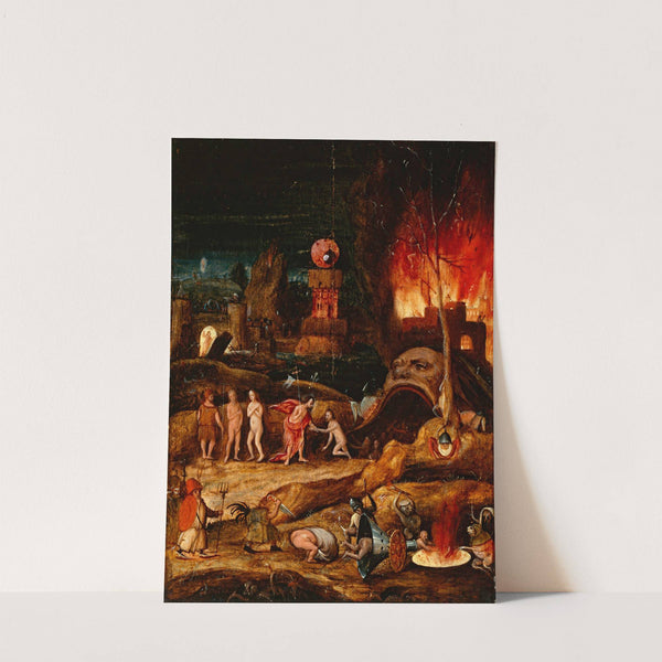 Christ in Limbo by Herri met de Bles