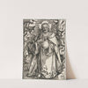 Christ in the angelic glory with the globe (1519) by Hans Baldung