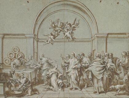 Christ in the House of Martha and Mary
