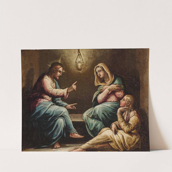 Christ in the house of Martha and Mary by Giorgio Vasari and Workshop