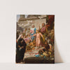 Christ Leaving the Temple by Feliks Wygrzywalski