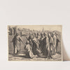 Christ Making Saint Peter Head of the Church by Diana Scultori