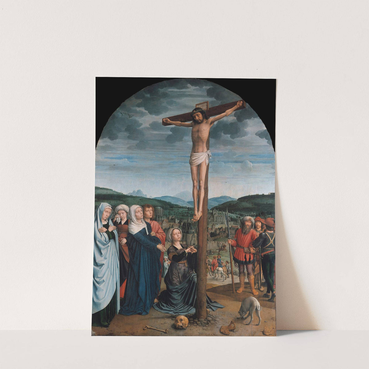 Christ on the Cross by Gerard David