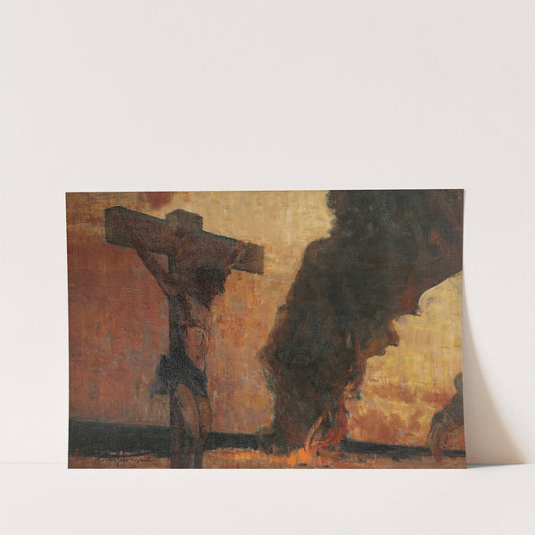 Christ on the cross (circa 1902) by Władysław Wankie
