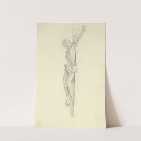Christ on the cross by Gustav Heinrich Naecke