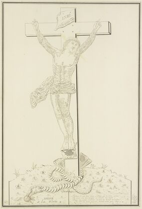 Christ on the cross — size preview