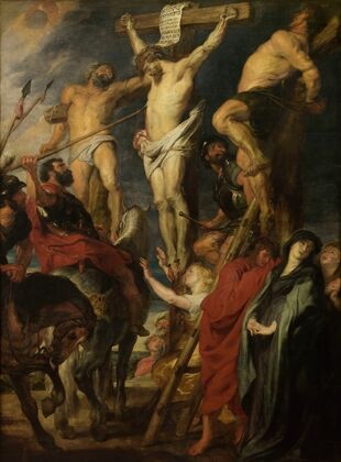 Christ on the Cross, ‘Le coup de lance’